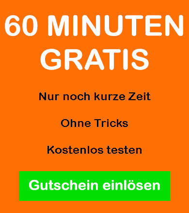 Gutschein für 60 Minuten gratis im Sexcam Chat