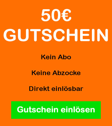 Gutschein für 50€ Sexcam Guthaben